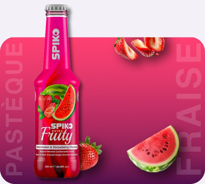 SPIKO Mojito Pastèque-Fraise - Pack de 24