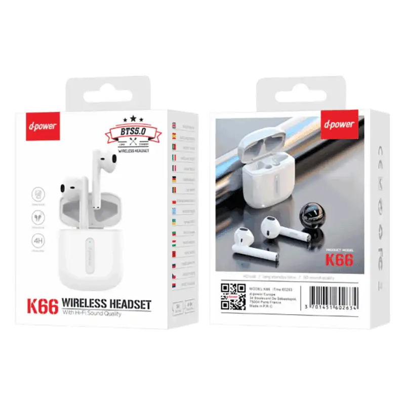 Écouteur bluetooth K66