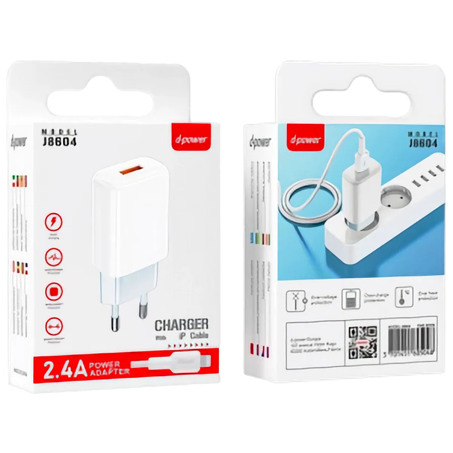D-Power Adaptateur + cable iPhone J8604