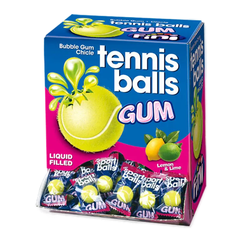 Fini gum balle de tennis - 200 pièces