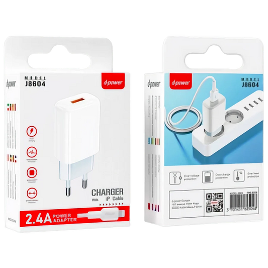 D-Power Adaptateur + cable iPhone J8604