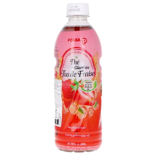 Pokka Fraise 50cl - Pack de 24