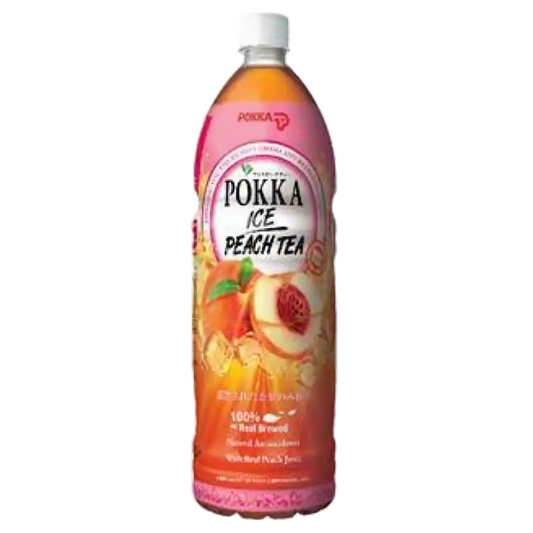 Pokka Pêche 1,5L - Pack de 12
